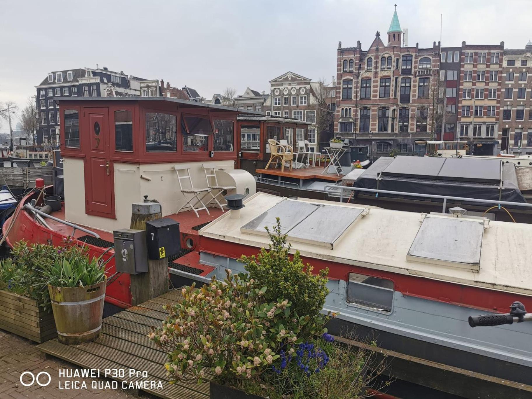 Waterloo Square River Vieuw Houseboat 암스테르담 외부 사진